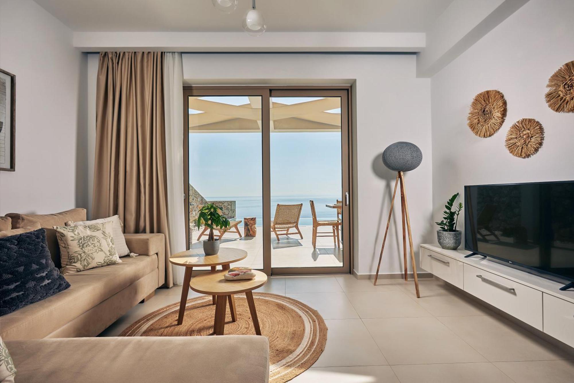 Thelxi'S Suite II - Brand New Seaview Suite! Volímesz Kültér fotó