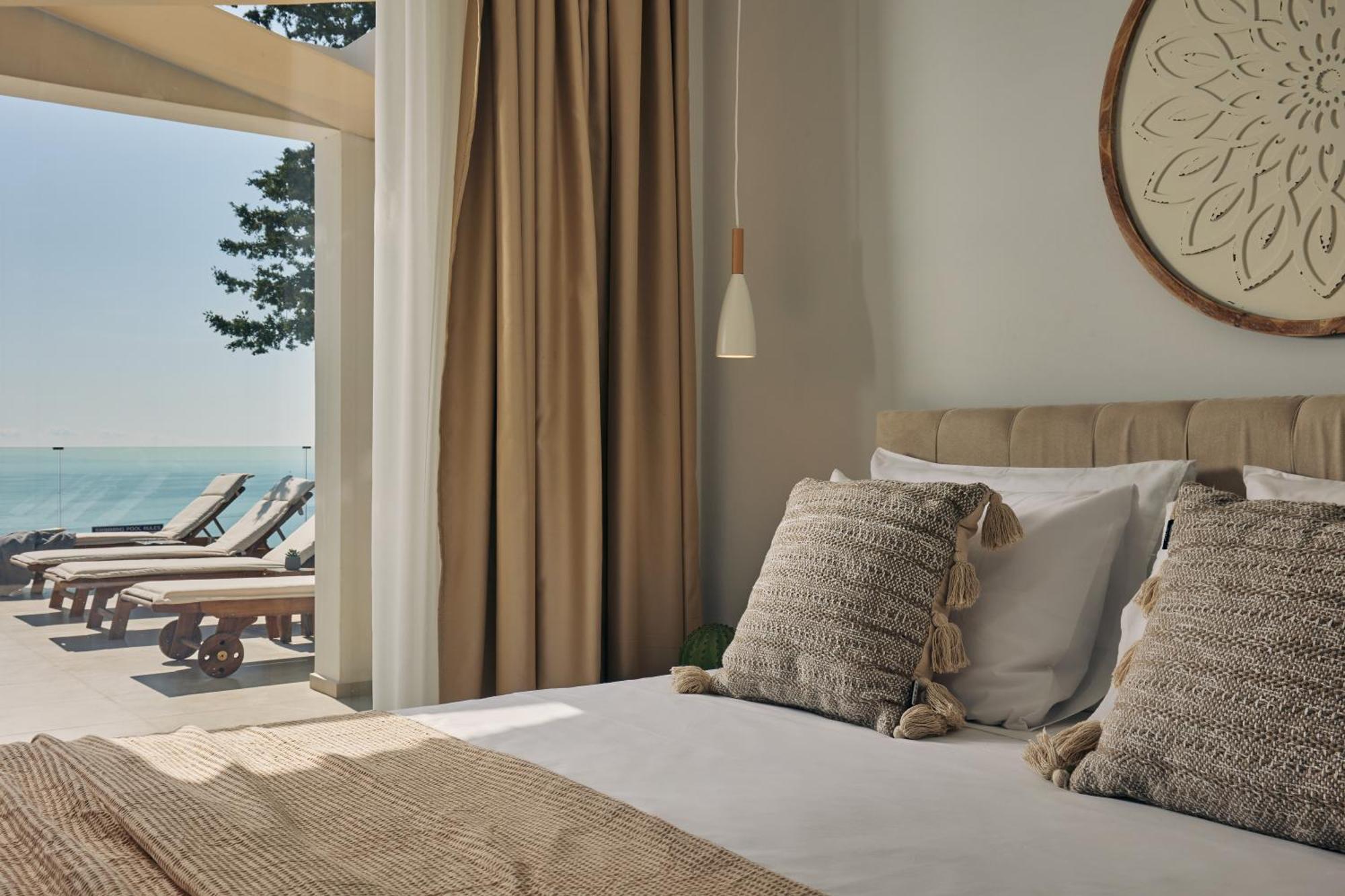 Thelxi'S Suite II - Brand New Seaview Suite! Volímesz Kültér fotó